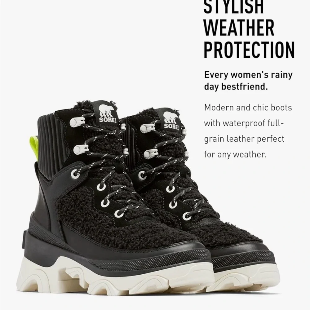 Sorel Black Winter & Rain Boots - Picture 6 of 8